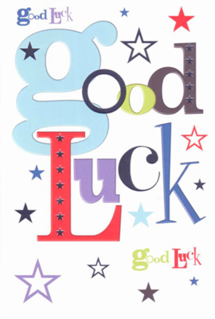 There's an exuberant, celebratory air to this luck-themed card-a lively symphony of color and typography reminiscent of local Stepney festivities. Each letter reveals its own personality: the pastel blue echoes early mornings by Limehouse Cut, while the slender, jet-black and vibrant red letters pulse with the energy that fills Commercial Road at rush hour. Scattered across the card, radiant stars in a blend of navy, moss-green, and violet tumble like confetti, reminiscent of lights strung across community gatherings near Mile End. The spacious white background allows every character and hue to breathe, creating a naturally modern composition with a warm, inviting heart. The card feels almost like a friend cheering you on from the banks of Regent's Canal-its textures smooth, weighty, and a pleasure to hold, like the finest card stock you'd find in a much-loved East End shop. More than just words, the playful interplay of fonts and joyous color becomes a little talisman-forged in the spirit of Stepney-brimming with hope, camaraderie, and belief. Whether marking a new job, a move to a brighter flat, or a leap into unknown possibilities, this card carries the affectionate encouragement characteristic of Flower Delivery Stepney, ready to accompany someone into their next adventure.